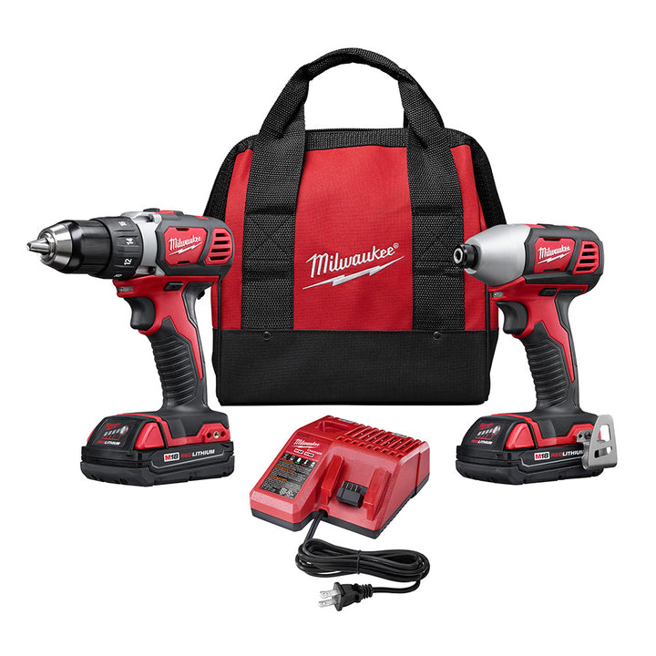 Milwaukee 8 Volt Compact Drill & Impact Driver Combo Kit