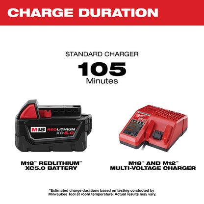 Kit de démarrage Milwaukee M18 XC 5.0