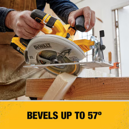 Dewalt 20V MAX XR 7-1/4" Scie circulaire - Outil seul