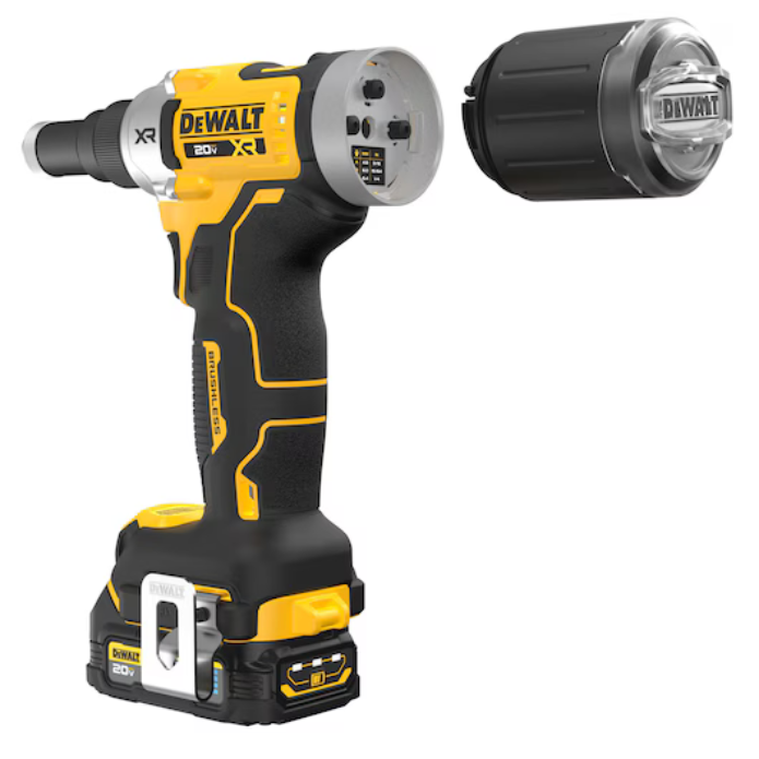 Dewalt 20V Max XR Brushless Cordless 1/4" Rivet Tool