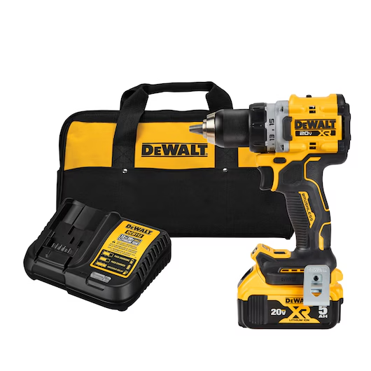 Dewalt 20V Max Brushless Cordless Drill 1/2" - Driver Kit