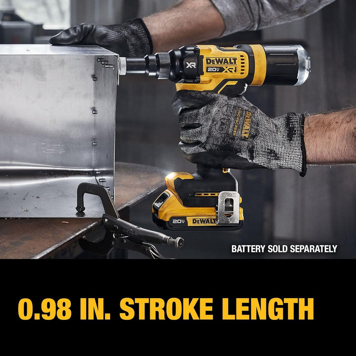 Dewalt 3/16" 20V Max XR Brushless Cordless Rivet Tool Kit