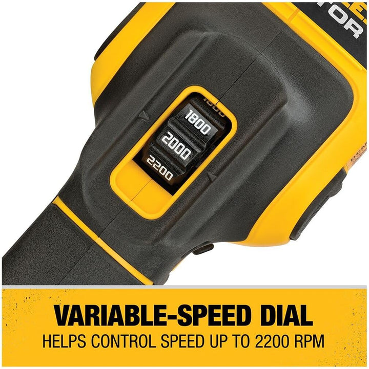 Dewalt 20V MAX XR 7" Variable Rotary Polisher Kit w/ 2 Batterries And Bag