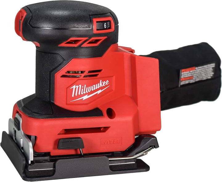 Milwaukee M18 18V Lithium-Ion Cordless 1/4" Sheet Orbital Sander - Tool Only