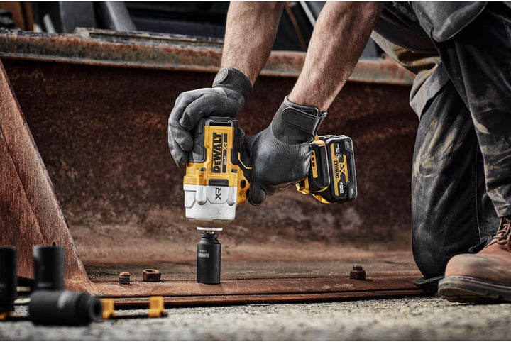 Dewalt 20V MAX Cordless Impact Wrench, 1/2" Hog Ring, High Torque, Brushless, Bare - Tool Only