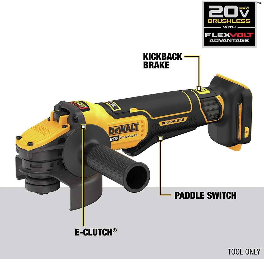 Dewalt 20V Max Angle Grinder- Tool Only