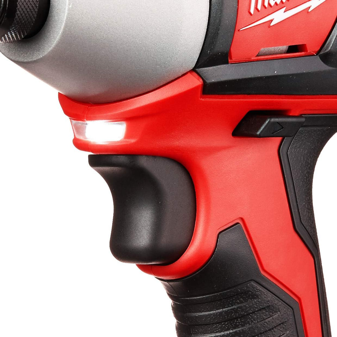 Milwaukee M18 18V 1/4" Lithium-Ion 5" Hex Impact Driver with LED Lighting Array - Tool Only