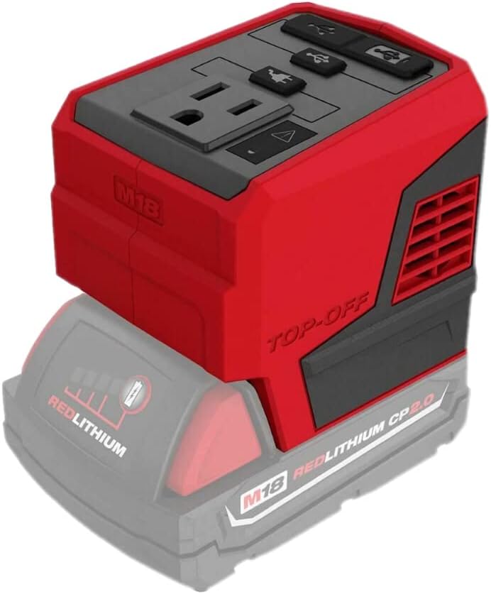 Milwaukee M18 Top Off 175W Power Supply - Tool Only