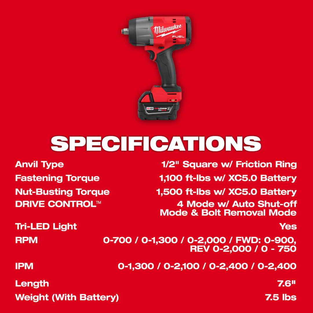 Milwaukee M18 Impact Wrench BT