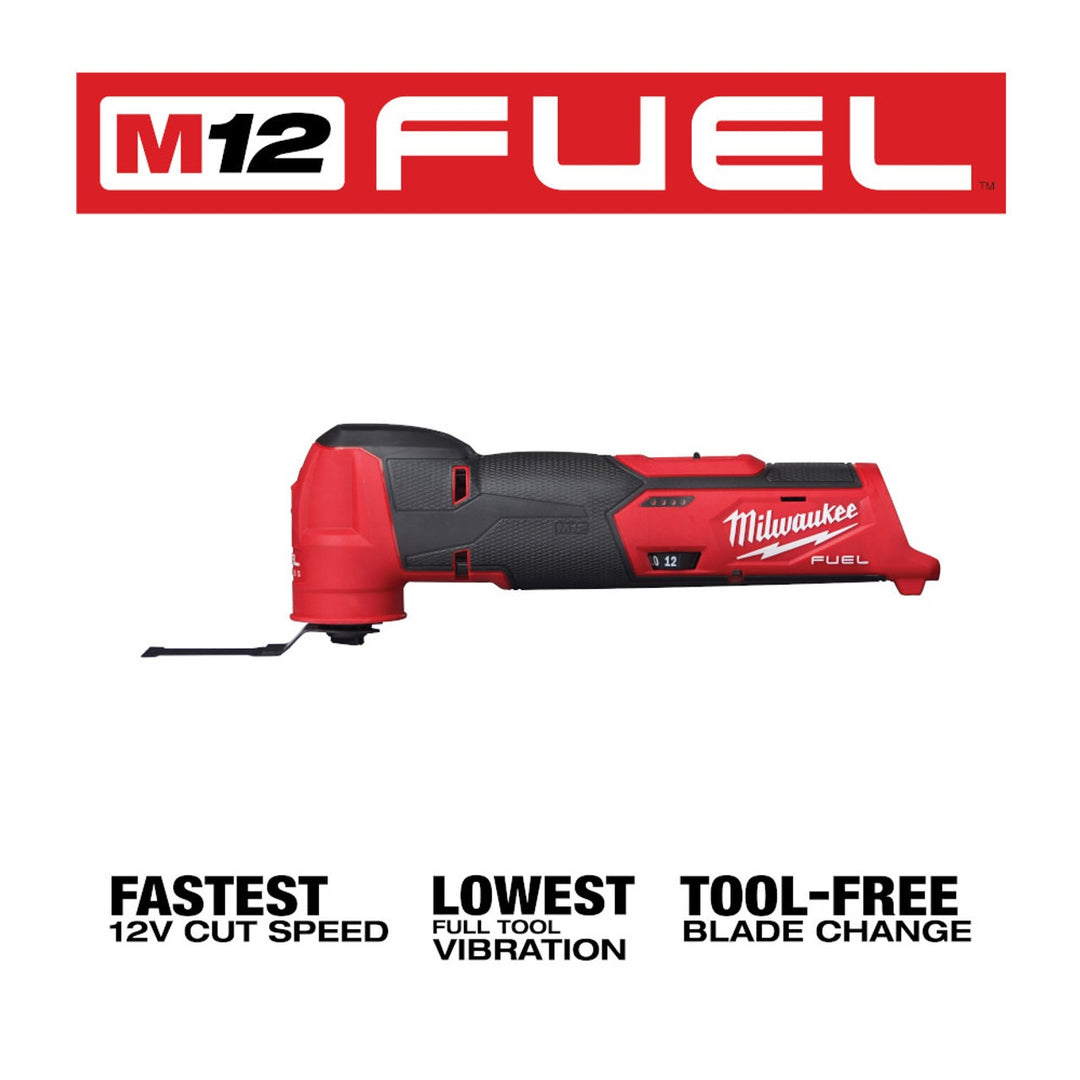 Milwaukee M12 Fuel Brushless Cordless Lithium-Ion  Oscillating Multi Tool