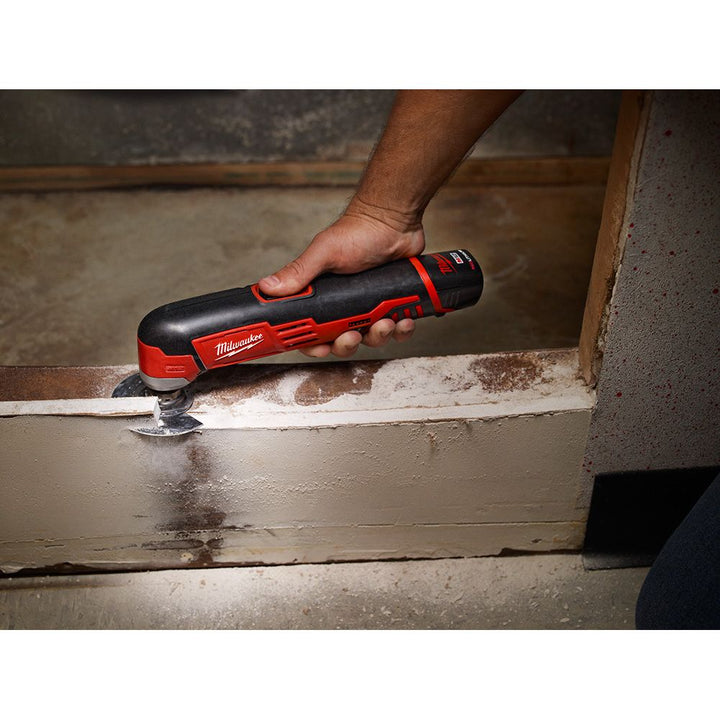 Milwaukee M12 12V Redlithium Ion Variable Speed Cordless Multi Tool with Multi Use Blade - Tool Only