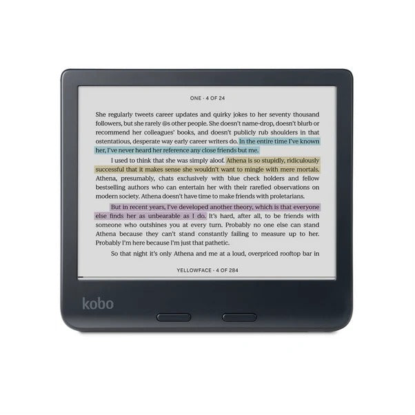 Kobo Libra Colour 7” Audiobooks Waterproof - Black