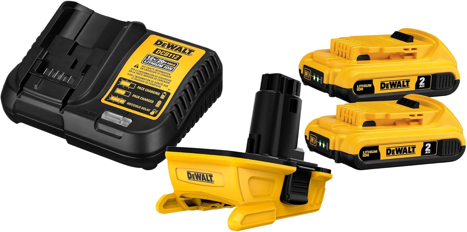 Kit adaptateur Dewalt 18v à 20v