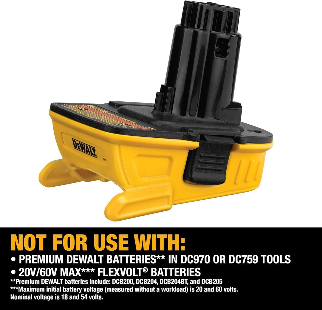 Dewalt 18v to 20v Adapter Kit