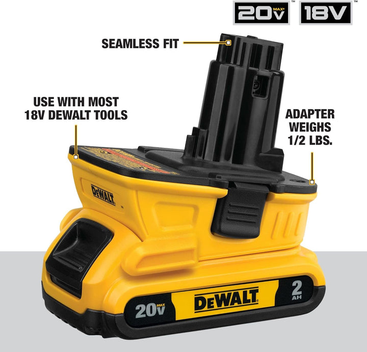 Dewalt 18v to 20v Adapter Kit