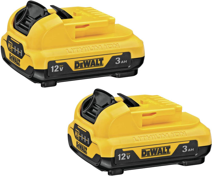 Dewalt 12V Max Lithium Ion Battery- 2 Pack