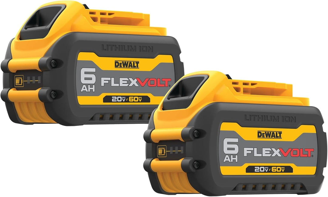 Dewalt 20/60V Max Flexvolt 6.0 Ah Battery Dual Pack