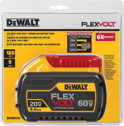 Batterie Dewalt 20V/60V Max Flexvolt Lithium 9.0Ah