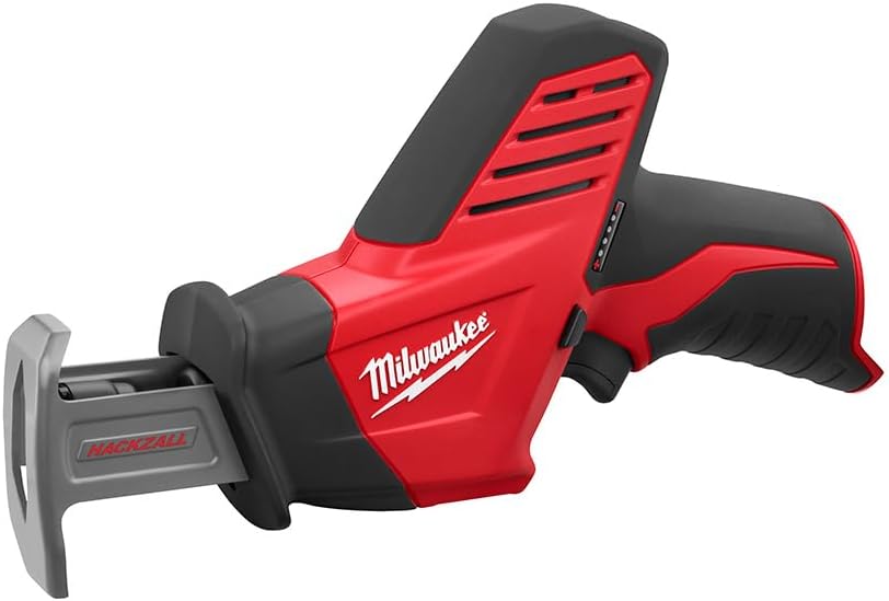 Milwaukee M12 12V Li-Ion Hackzall Scie à guichet sans fil - Outil seulement