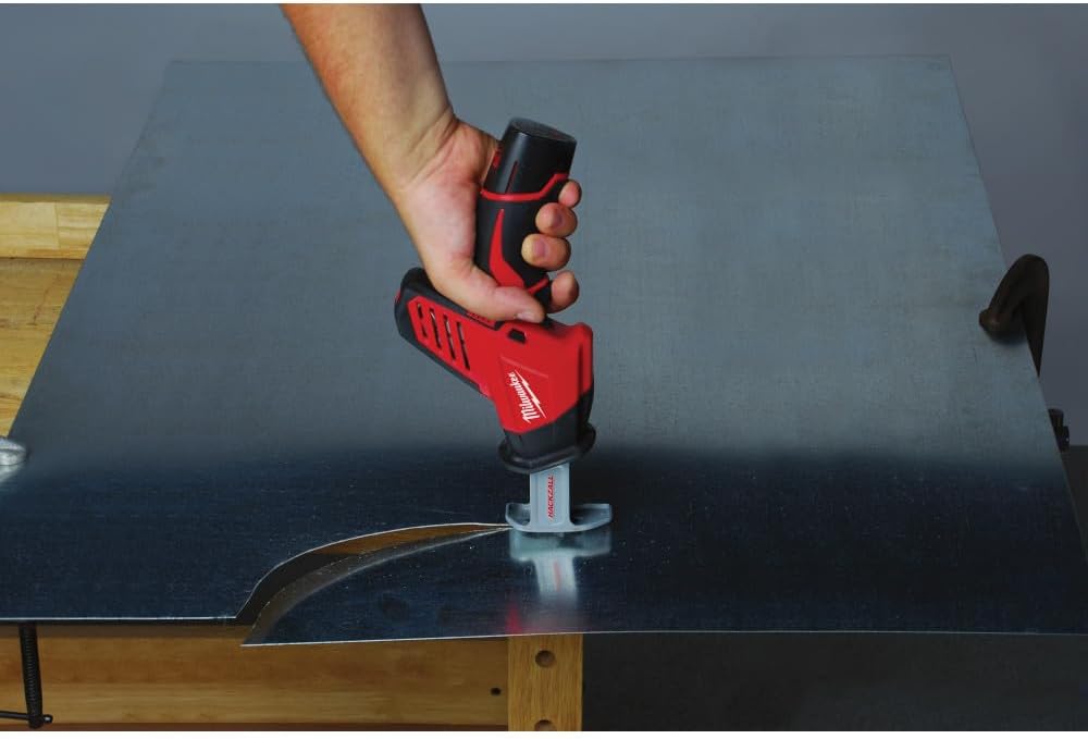 Milwaukee M12 12V Li-Ion Hackzall Scie à guichet sans fil - Outil seulement