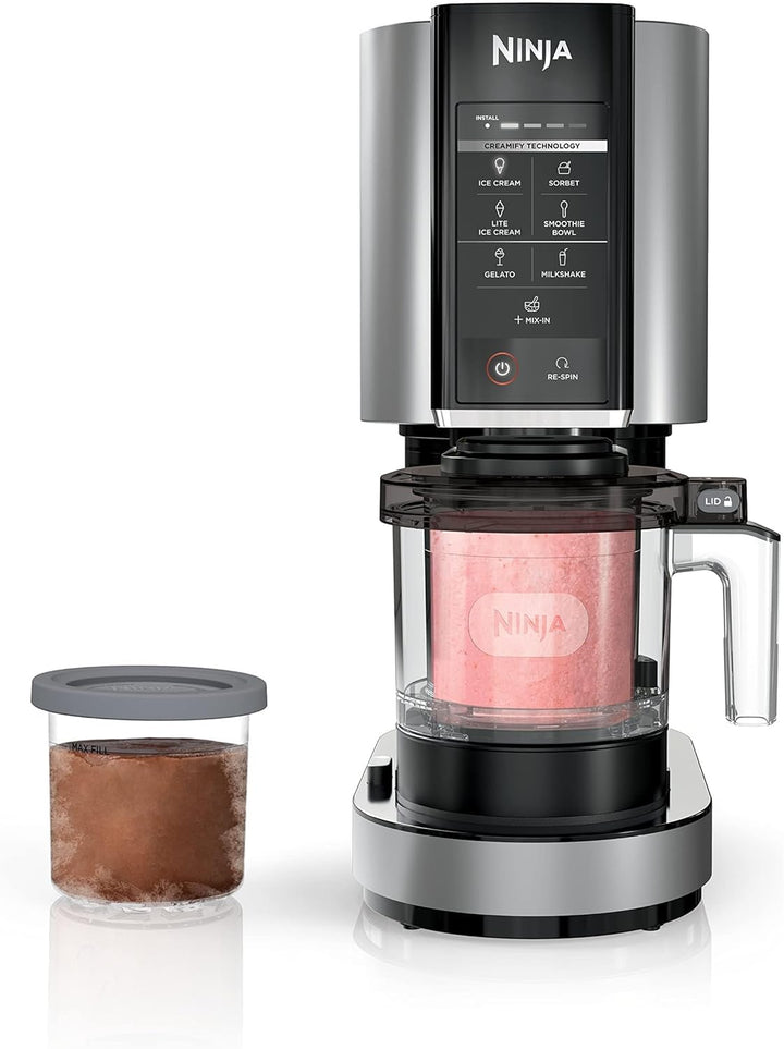 Ninja CREAMi Ice Cream Maker with 7 One-Touch Program - Black