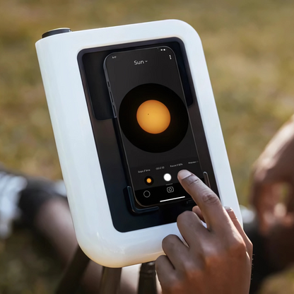 Télescope Vaonis Hestia pour smartphone avec carte interactive du ciel et prise en charge de l'application Gravity