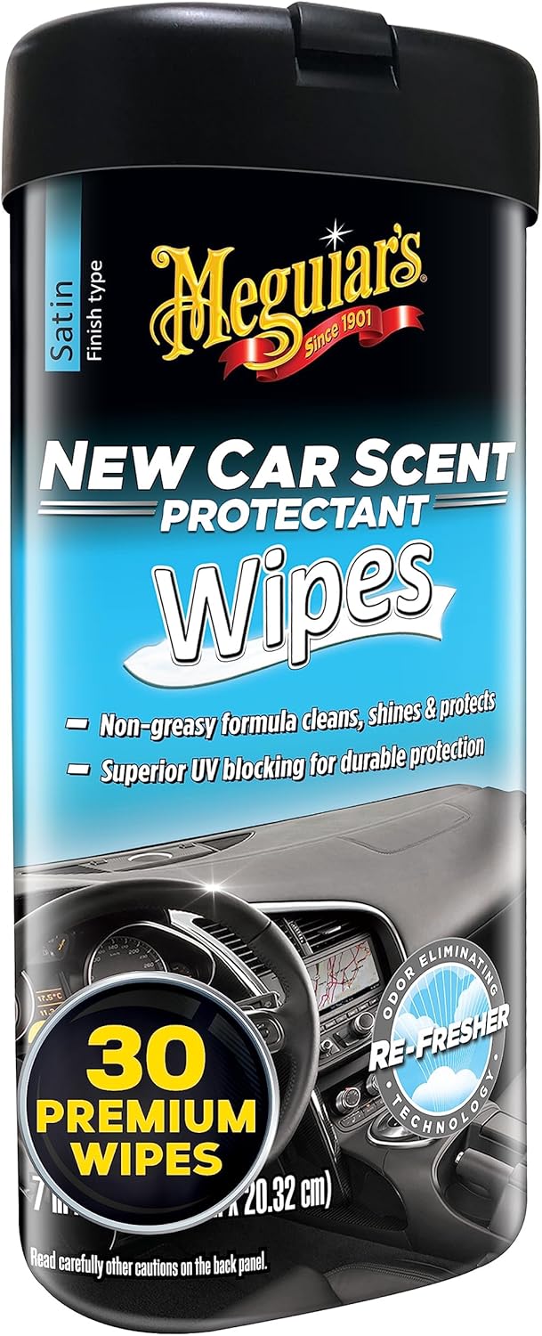 Meguiar's New Car Scent Protectant Wipes