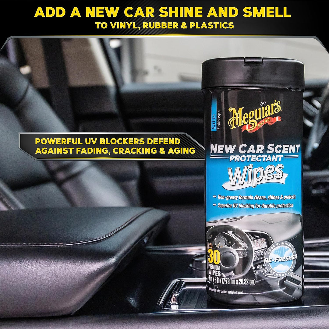 Meguiar's New Car Scent Protectant Wipes