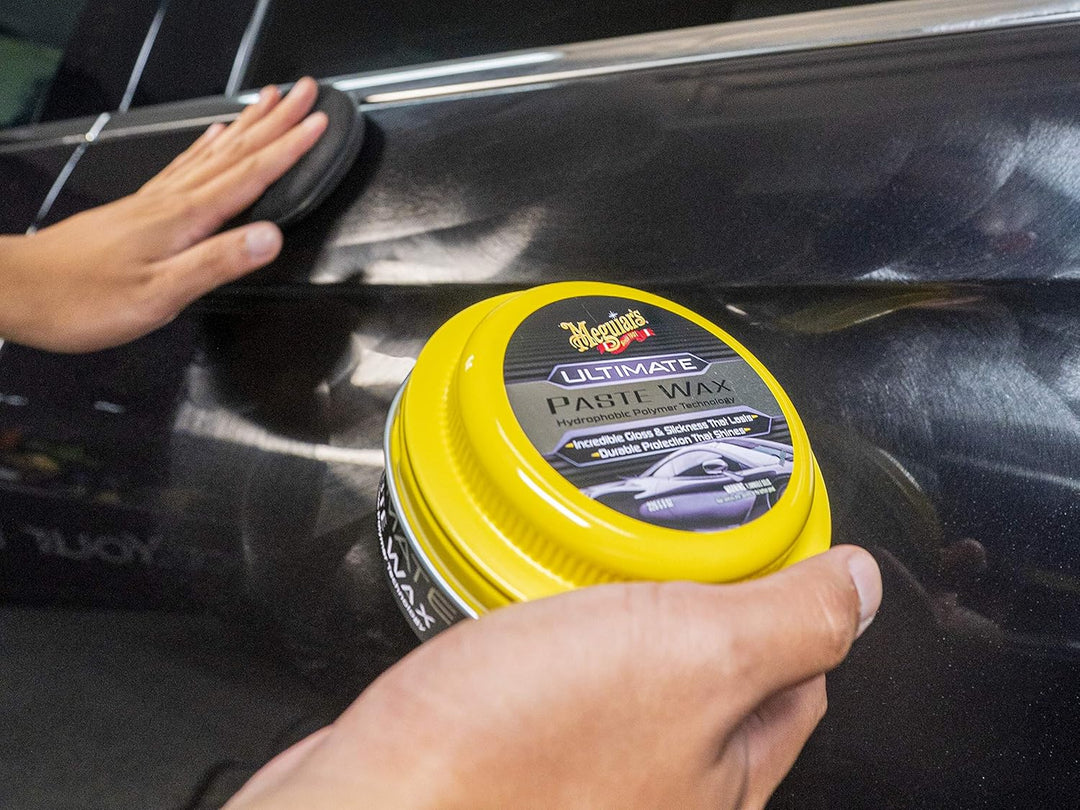 Meguiar's Ultimate Paste Wax - Premium Car Wax for a Deep - Reflective Shine Gloss with Long - Lasting Protection