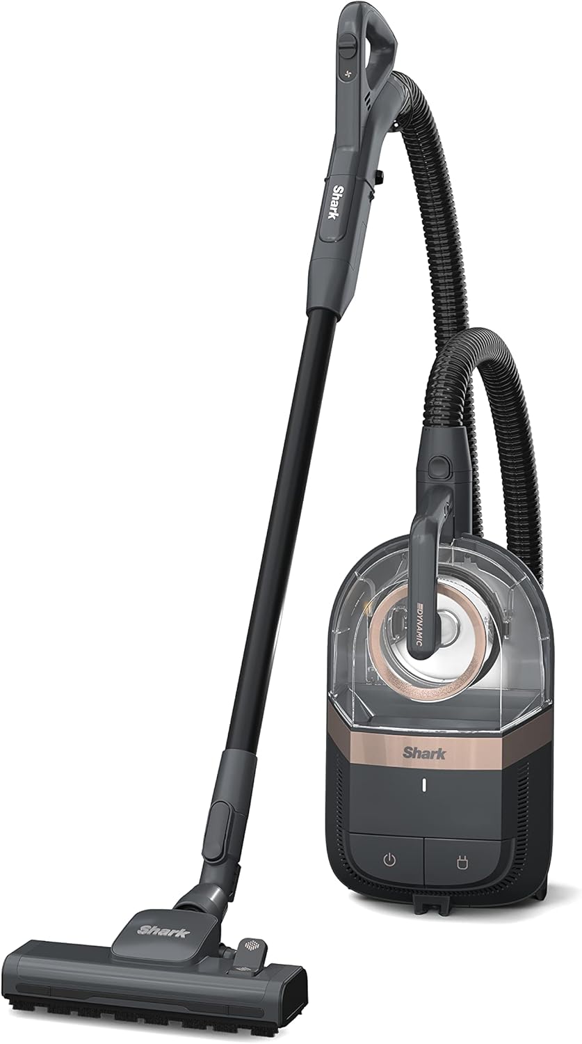 Refurbished Shark CV101C Bagless Corded Canister Vacuum 700W - Granite Gray Nickel