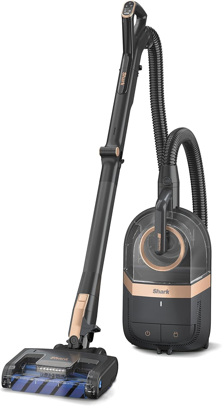 Refurbished Shark CZ2001C Vertex Bagless Corded Canister Vacuum with Duo Clean Power Fins - Black Copper