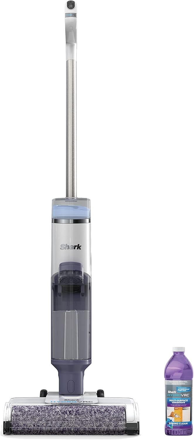 Shark WD200C Hydro Vac Cordless Pro 3 in 1 Vacuum Mop with Self Cleaning System remis à neuf - Dark Lilac