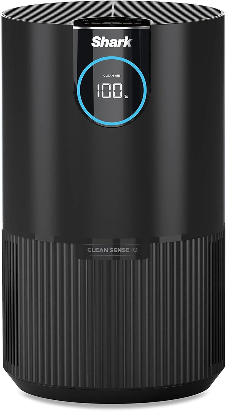 Purificateur d'air Shark HP100 remis à neuf avec Nano Seal HEPA - Gris anthracite