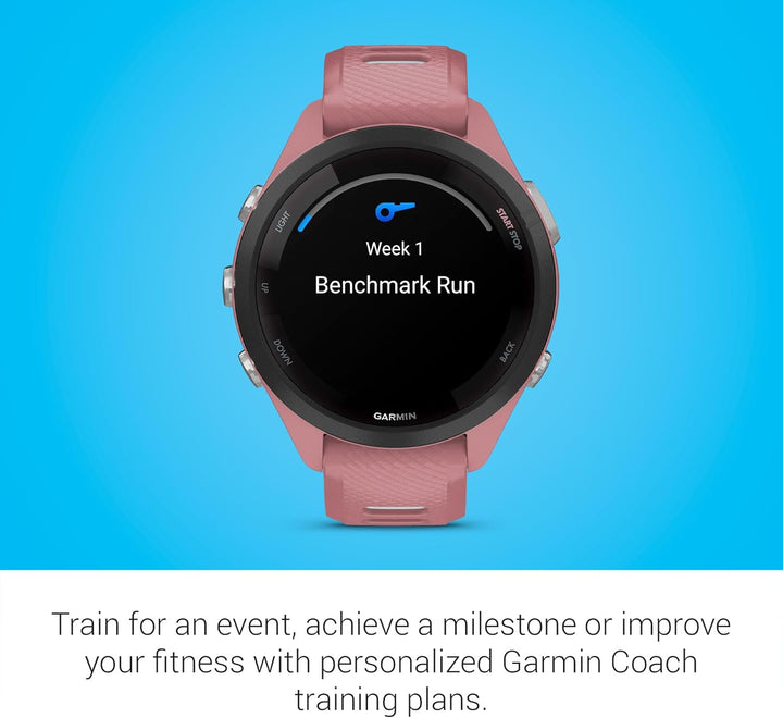 Garmin Forerunner 265S Smartwatch - Light Pink