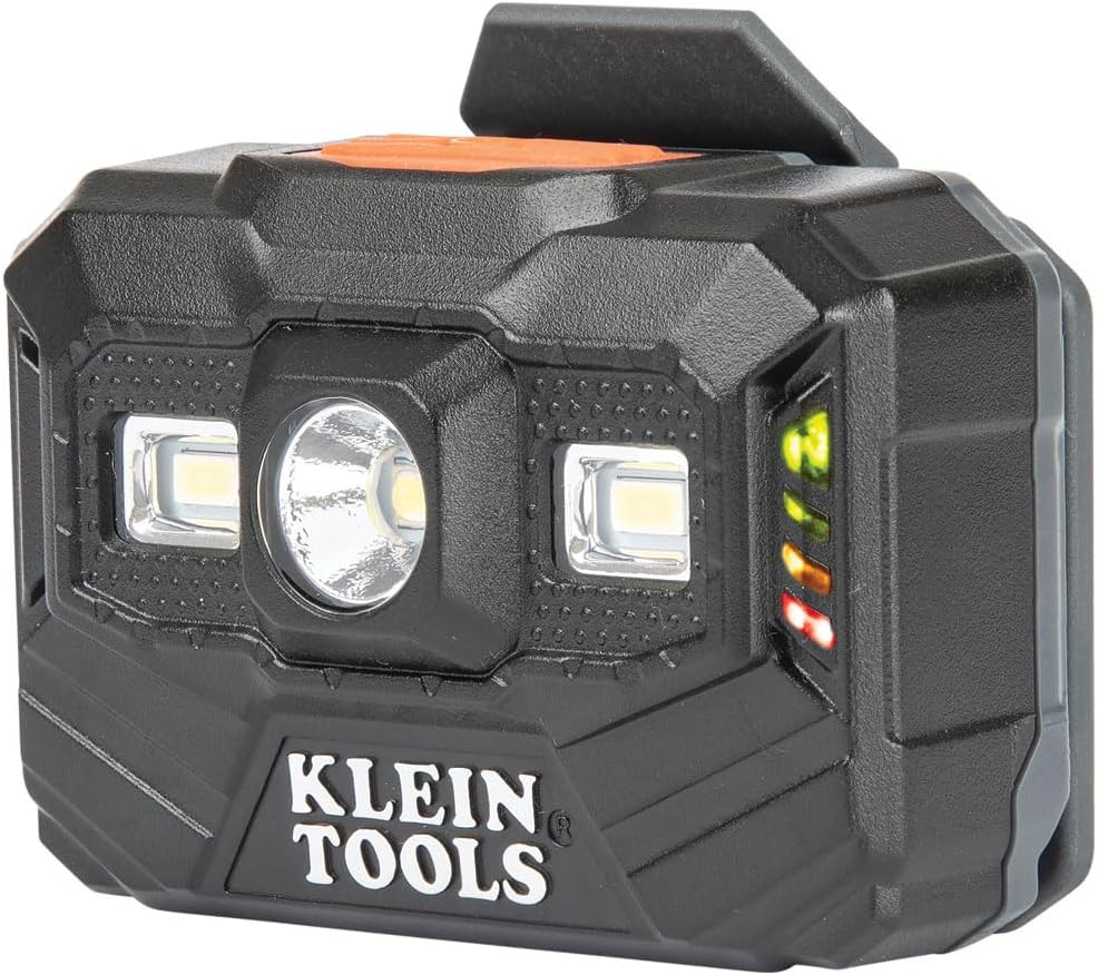 Klein Tools Recharge Light 300 Lumens  Headlamp for Work All Day Runtime