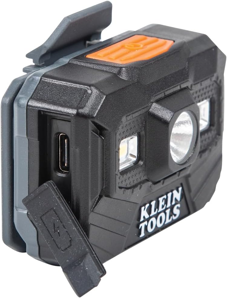 Klein Tools Recharge Light 300 Lumens  Headlamp for Work All Day Runtime