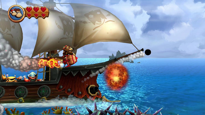 Donkey Kong Country Returns HD for Nintendo Switch - Title Game