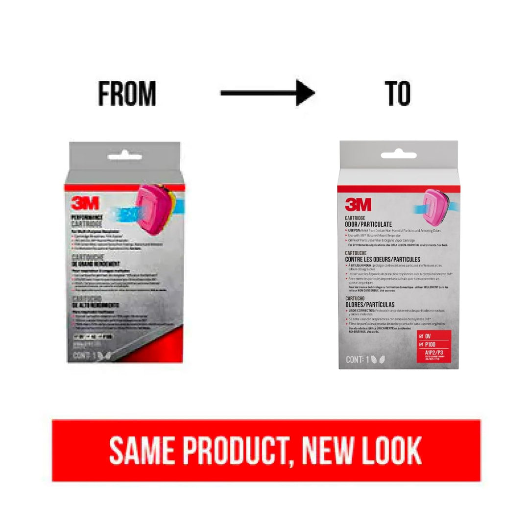 3M Organic Vapor Replacement Cartridges Filter Respirator