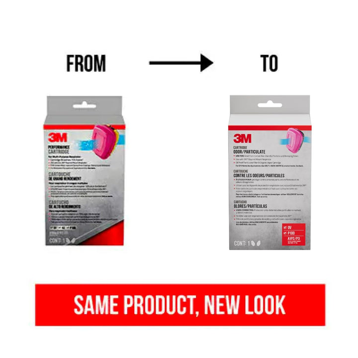 3M Organic Vapor Replacement Cartridges Filter Respirator