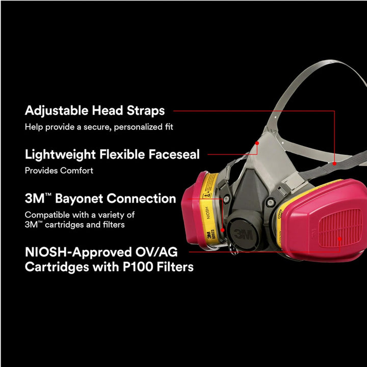 3M Professional Reusable Respirator Multi-Purpose Kit