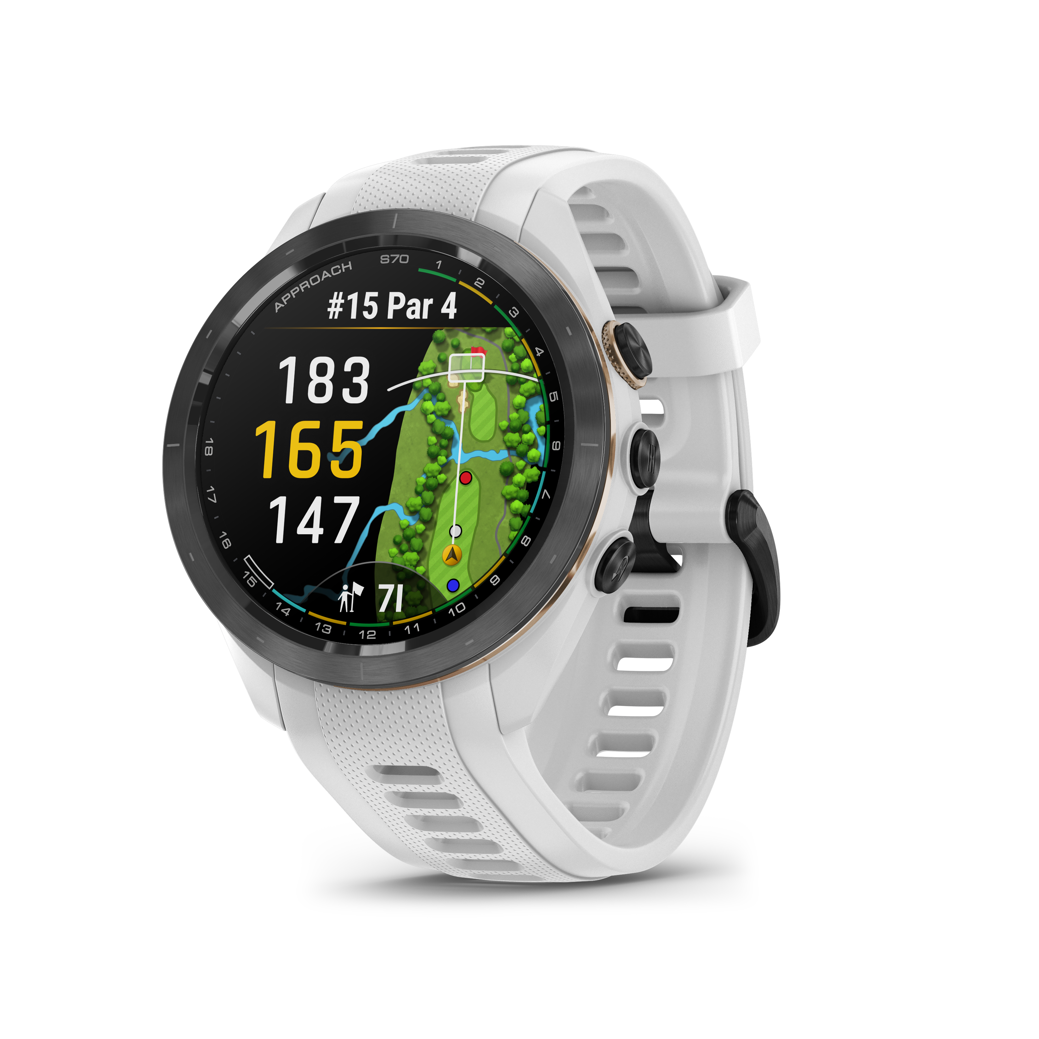 Garmin Approach S70 42mm - Noir Peach