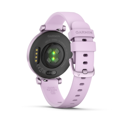 Garmin Lily Smartwatch avec bracelet en silicone - Lilas