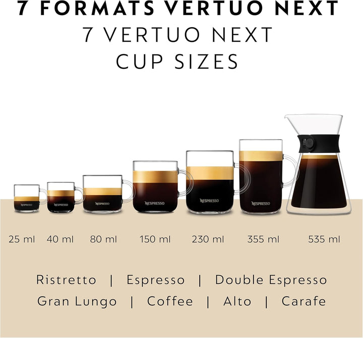 Nespresso Vertuo Next GDV1-US-GR-NE3 - Dark Grey