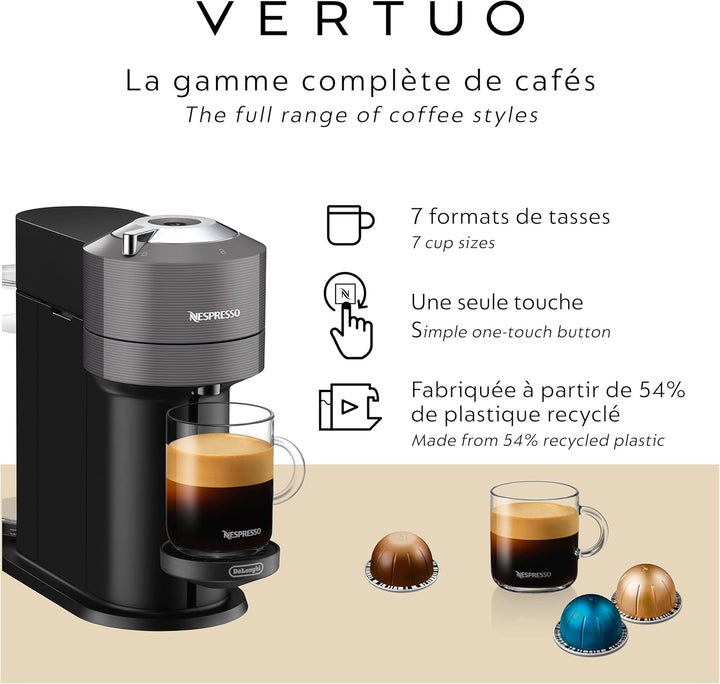 Nespresso Vertuo Next GDV1-US-GR-NE3 - Dark Grey