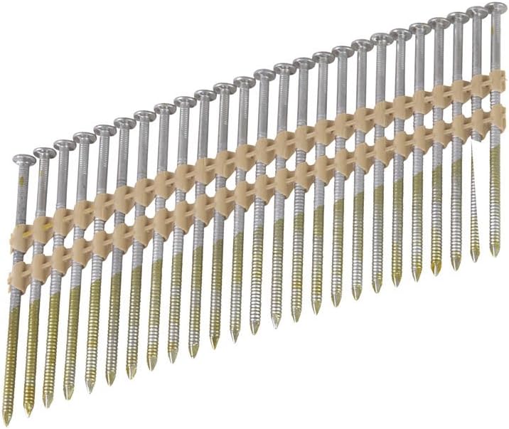 Metabo HPT 2" x .113 Stainless Steel Full Round Head Plastic Strip Framing Nails - 1000 Count