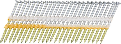 Metabo HPT Clous pour charpente à tête ronde 2-3/8" x .113 - 21 degrés - tige annulaire - 5000 pièces