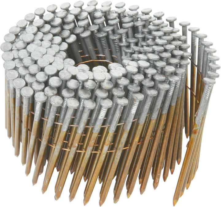 Metabo HPT 3" x 1.120 Full Round Head Brite Basic Wire Coil Framing Nails - 2400 Count