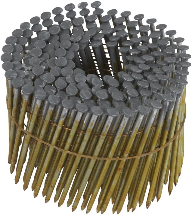 Metabo HPT 3-1/4" x 1.120 tête ronde pleine en rouleau de fil de fer galvanisé à chaud - 4000 pièces