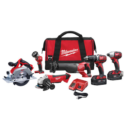 Milwaukee M18 Lithium-Ion sans fil - Combo Kit - 6 PC