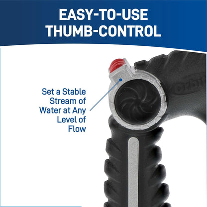 Orbit Pro Series 8-Pattern Thumb Control Hose Nozzle Sprayer